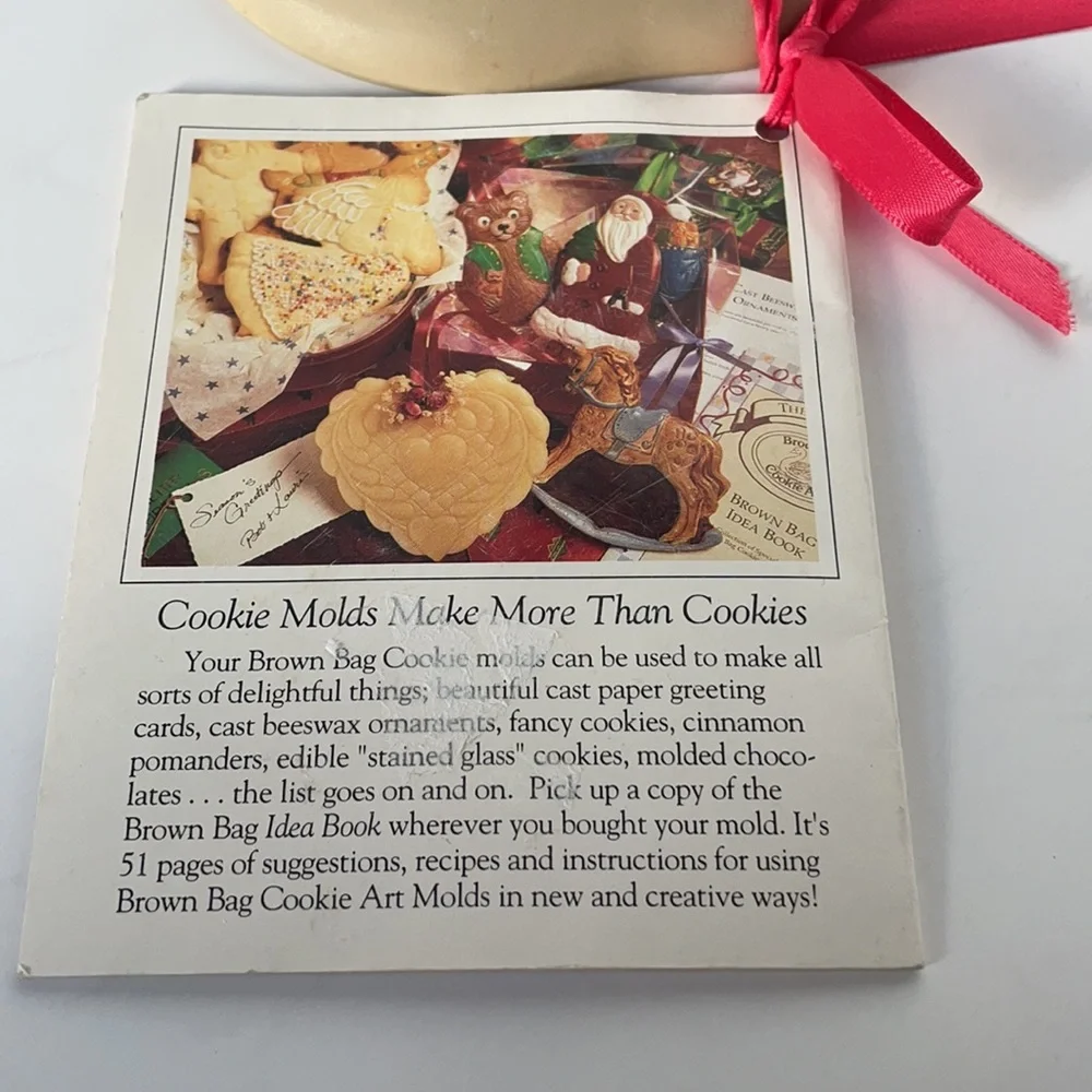 Brown Bag Cookie Art 1993 heart